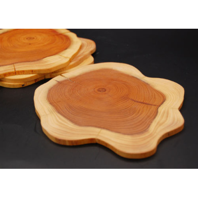 Untersetzer Eibenholz