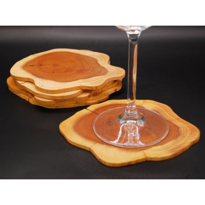 Untersetzer Eibenholz