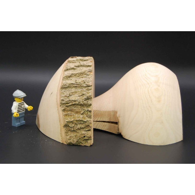 Pilzhälfte 17cm (zum stellen oder aufhängen)